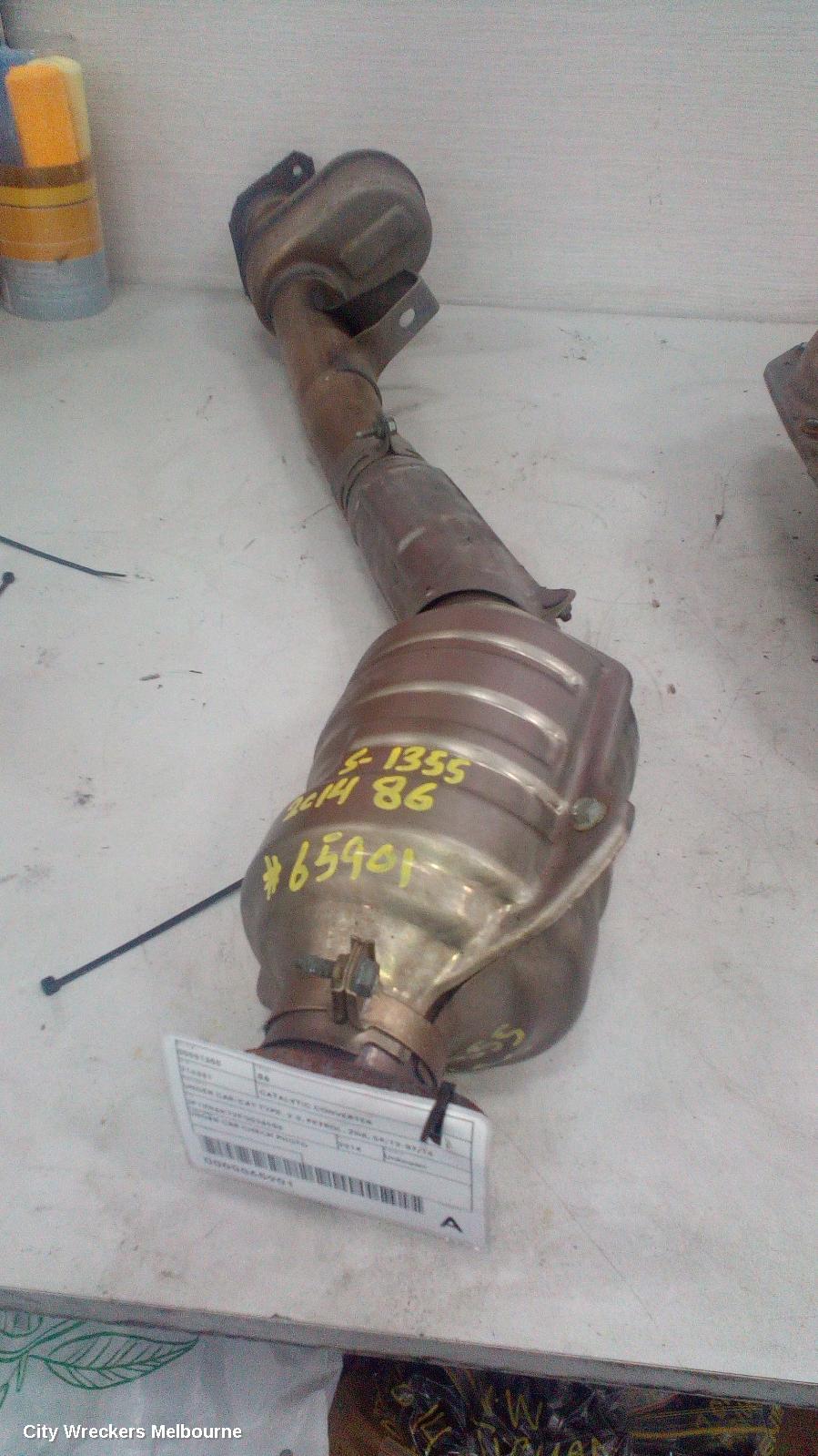 TOYOTA 86 CATALYTIC CONVERTER, UNDER CAR-CAT TYPE, 2.0, PETROL, ZN6, 04/2012 - 09/2016