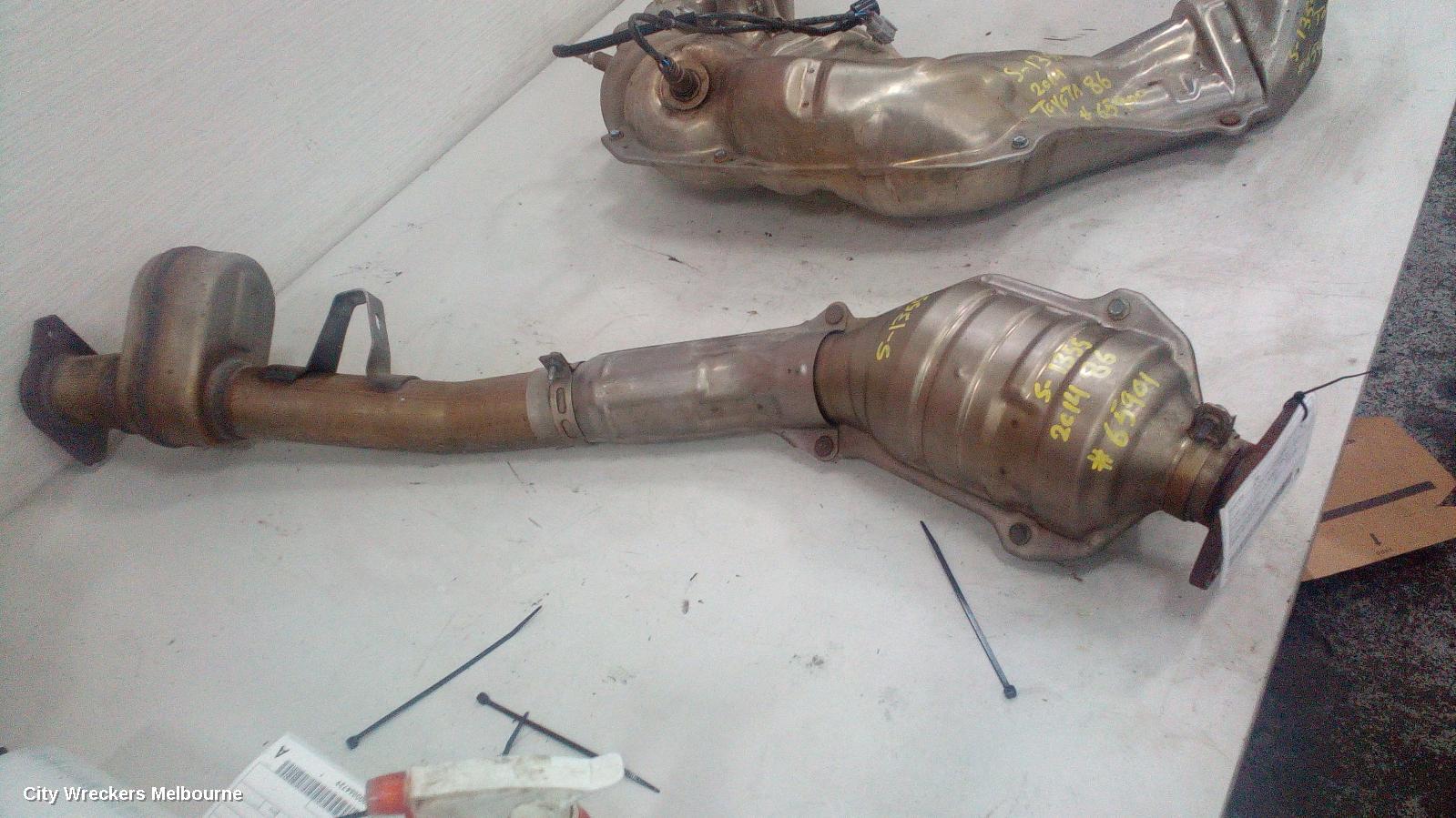 TOYOTA 86 CATALYTIC CONVERTER, UNDER CAR-CAT TYPE, 2.0, PETROL, ZN6, 04/2012 - 09/2016