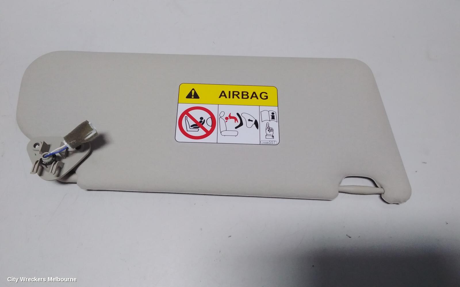 MITSUBISHI OUTLANDER SUNVISOR, ZJ, LH SIDE, 10/2012 - 03/2015