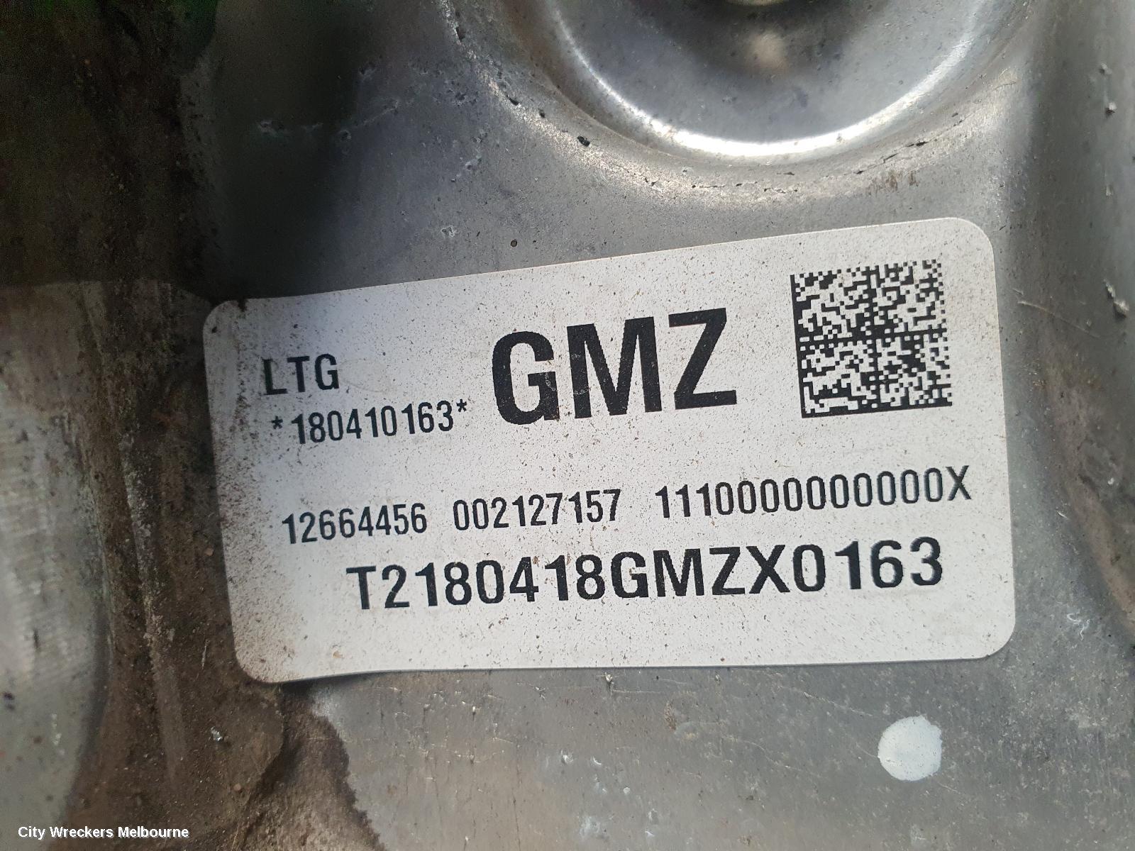 HOLDEN COMMODORE ENGINE, PETROL, 2.0, B20NFT, TURBO, ZB, 10/2017 - 12/2020