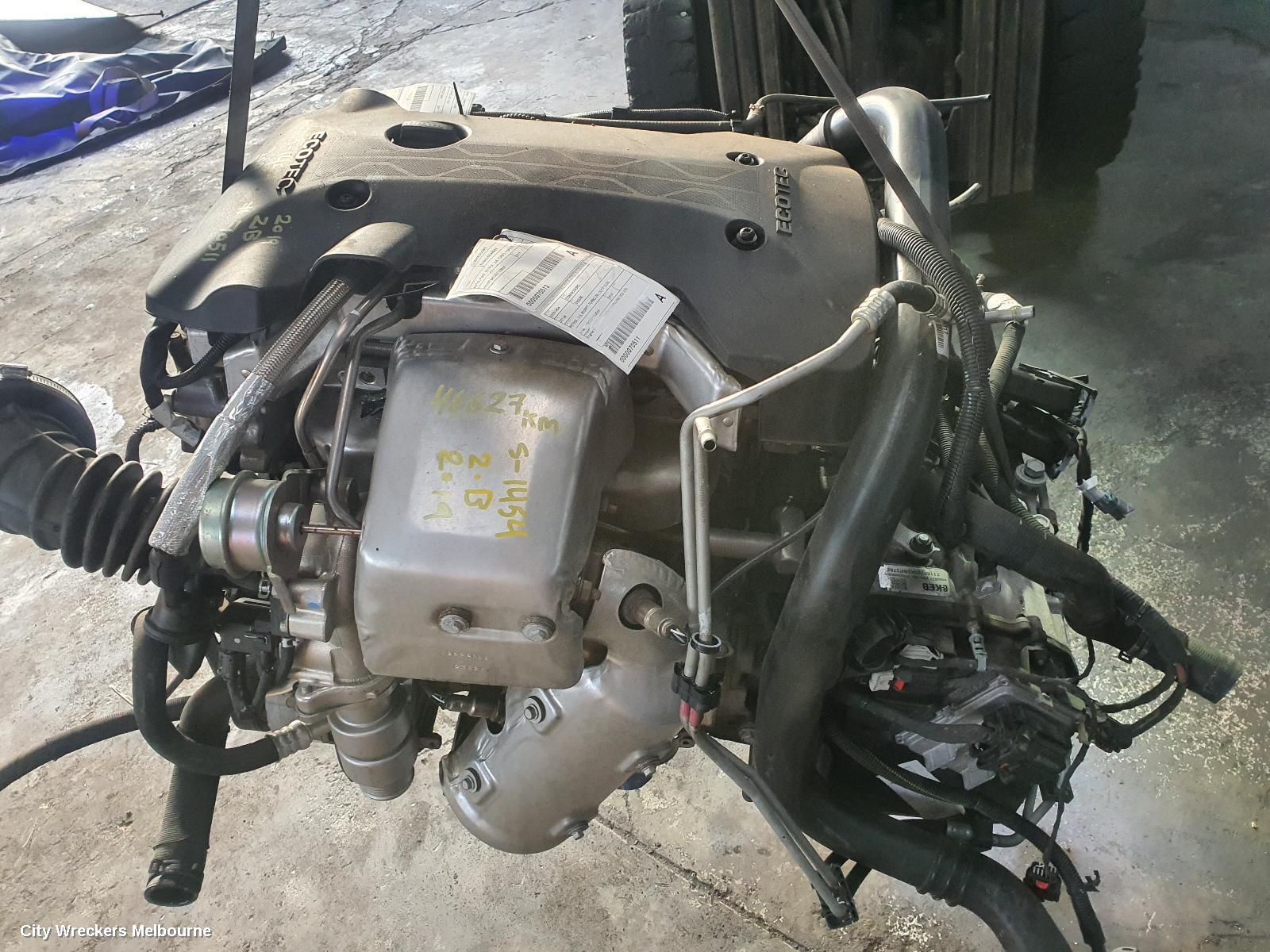 HOLDEN COMMODORE ENGINE, PETROL, 2.0, B20NFT, TURBO, ZB, 10/2017 - 12/2020