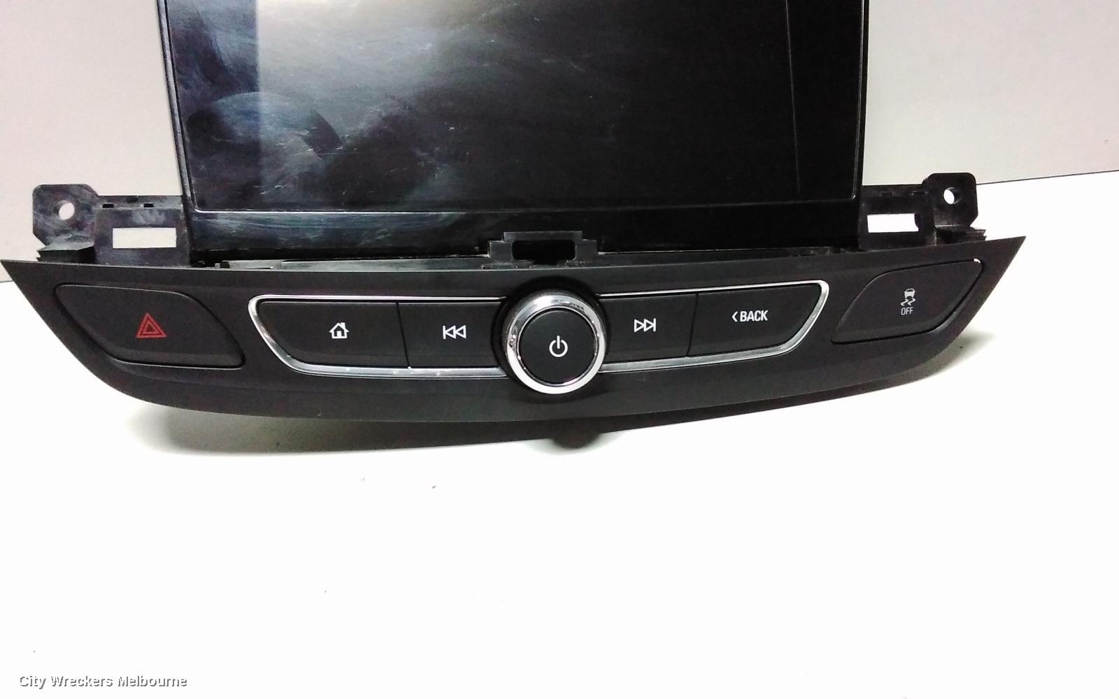 HOLDEN COMMODORE RADIO/CD/DVD/SAT/TV, DISPLAY SCREEN, 8IN SAT NAV TYPE, ZB, 10/2017 - 12/2020