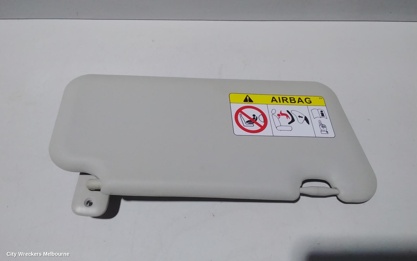 MAZDA CX3 SUNVISOR, DK, LH SIDE, 03/2015 ONWARDS