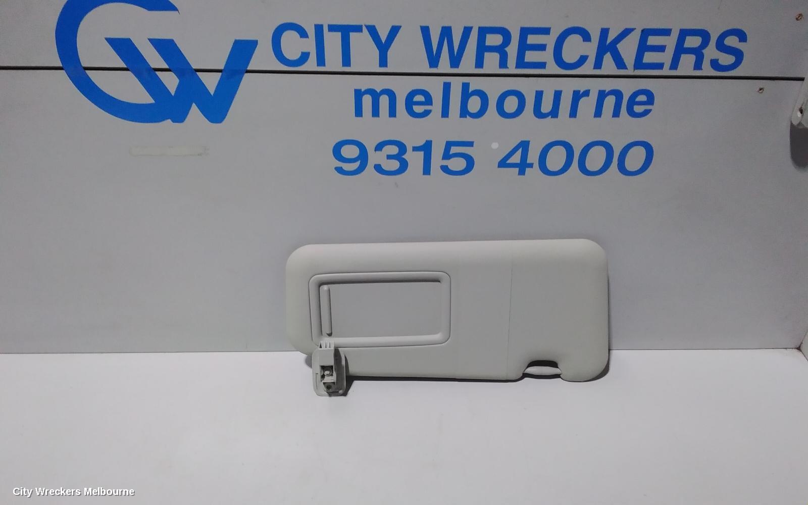 MAZDA CX3 SUNVISOR, DK, RH SIDE, 03/2015 ONWARDS