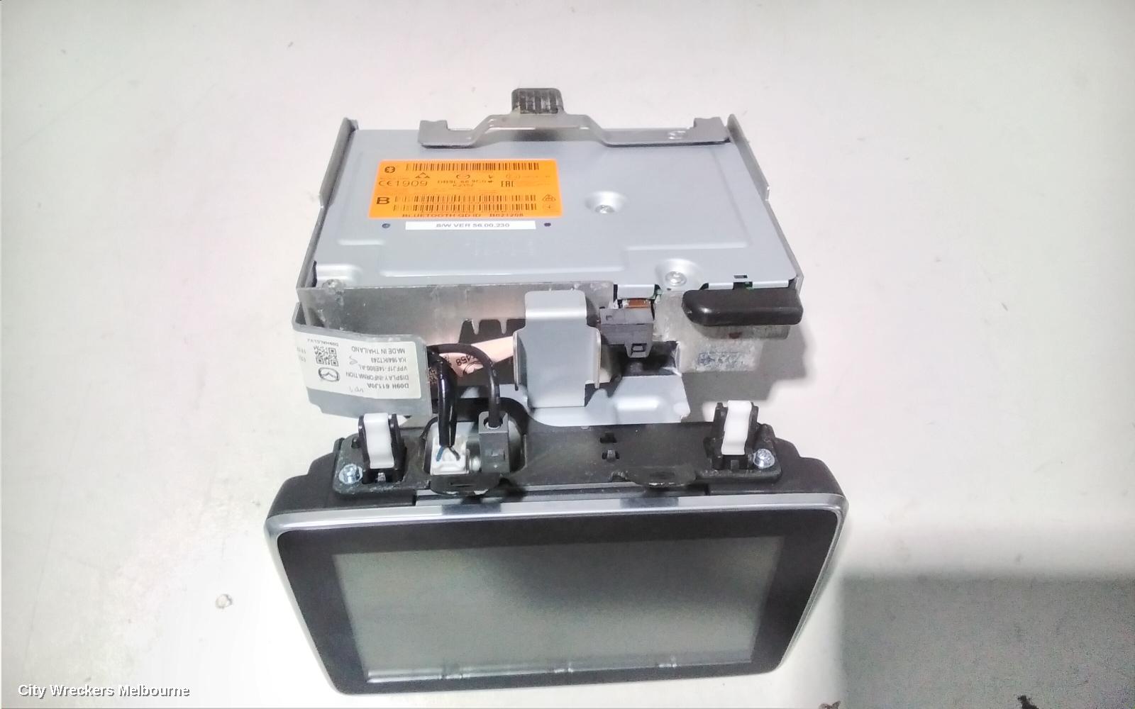 MAZDA CX3 RADIO/CD/DVD/SAT/TV, DISPLAY UNIT, DK, 03/2015 ONWARDS