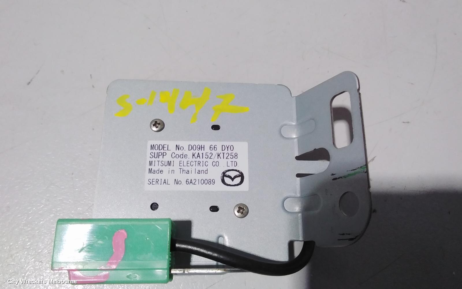 MAZDA CX3 RADIO/CD/DVD/SAT/TV, DISPLAY UNIT, DK, 03/2015 ONWARDS