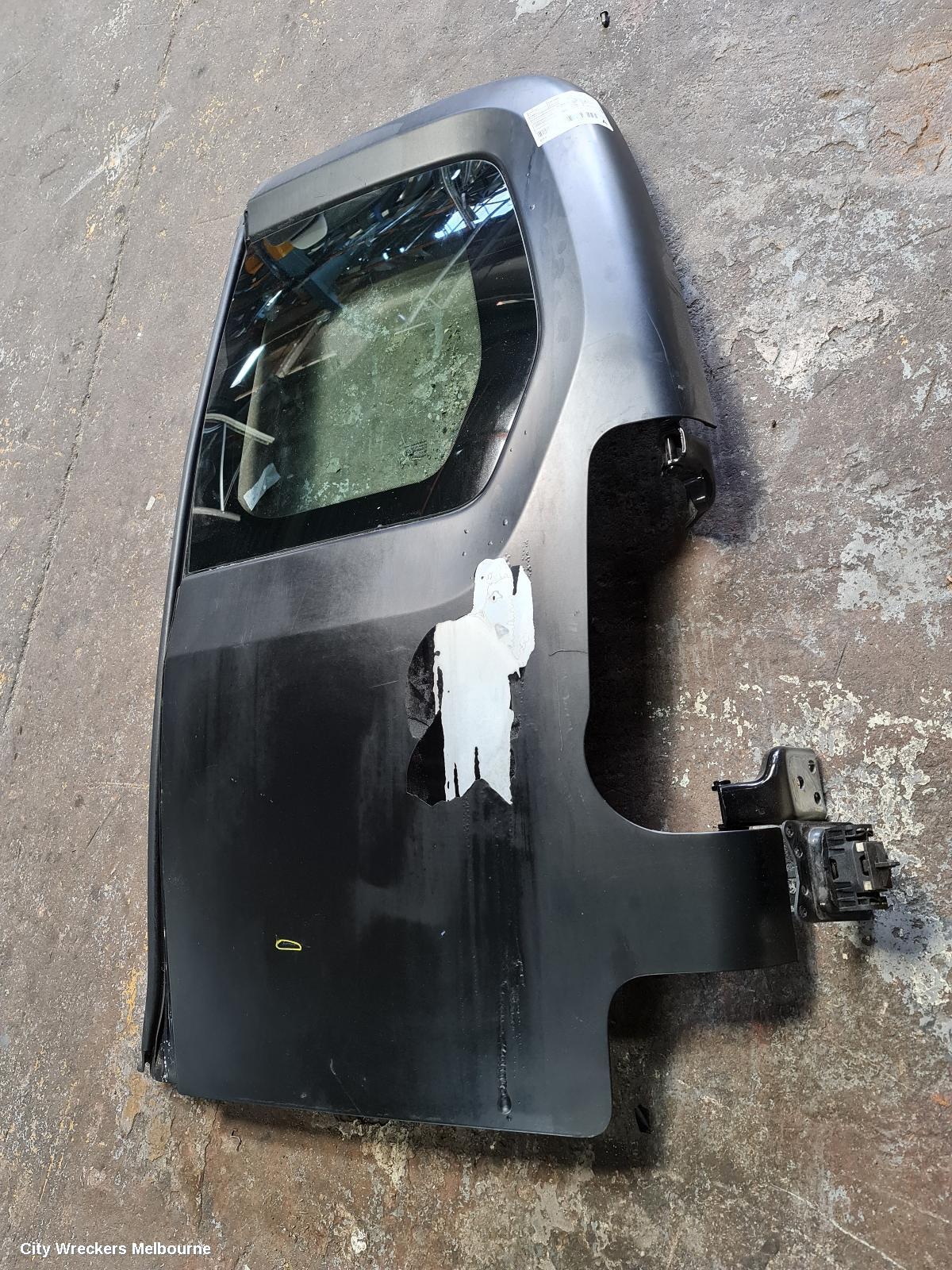 PEUGEOT PARTNER BOOTLID/TAILGATE, BARN DOOR (RH SIDE), W/ WINDOW TYPE, 09/2008 - 01/2015