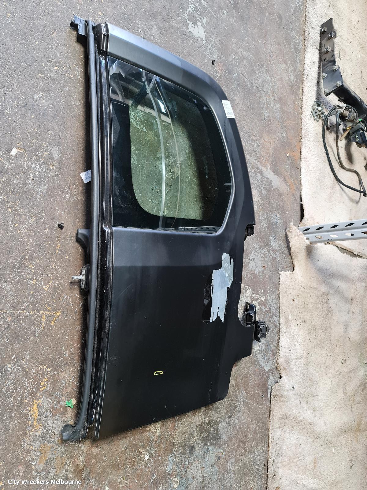 PEUGEOT PARTNER BOOTLID/TAILGATE, BARN DOOR (RH SIDE), W/ WINDOW TYPE, 09/2008 - 01/2015