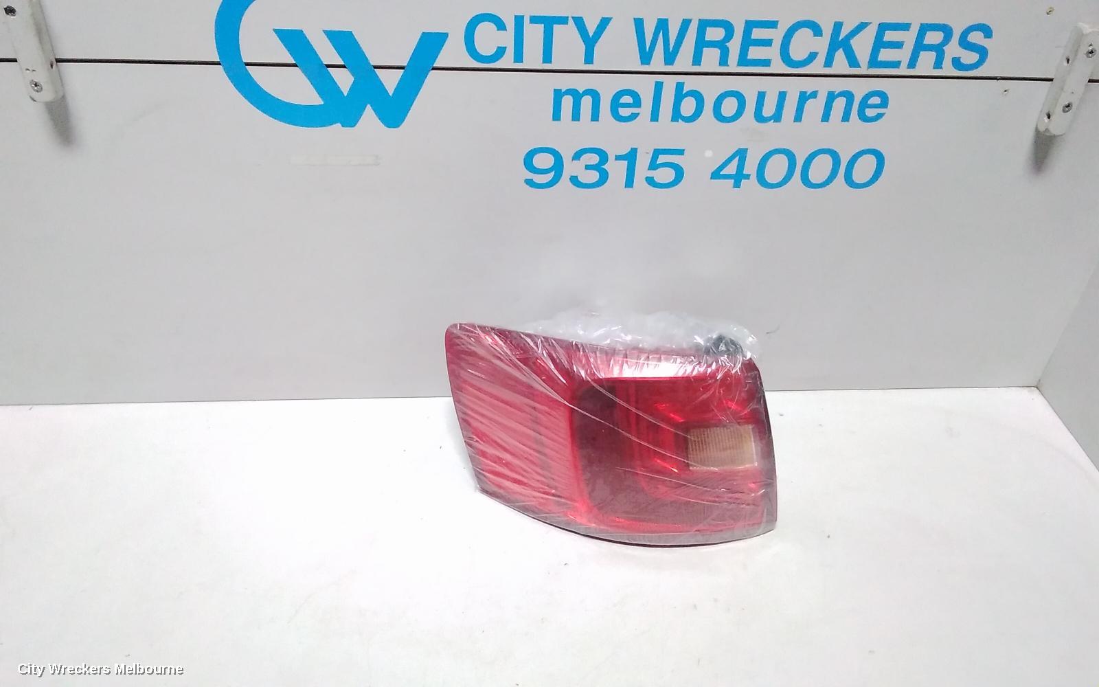 VOLKSWAGEN JETTA LEFT TAILLIGHT, 1B, IN BODY, W/ HALOGEN TYPE, 02/2011 - 10/2014