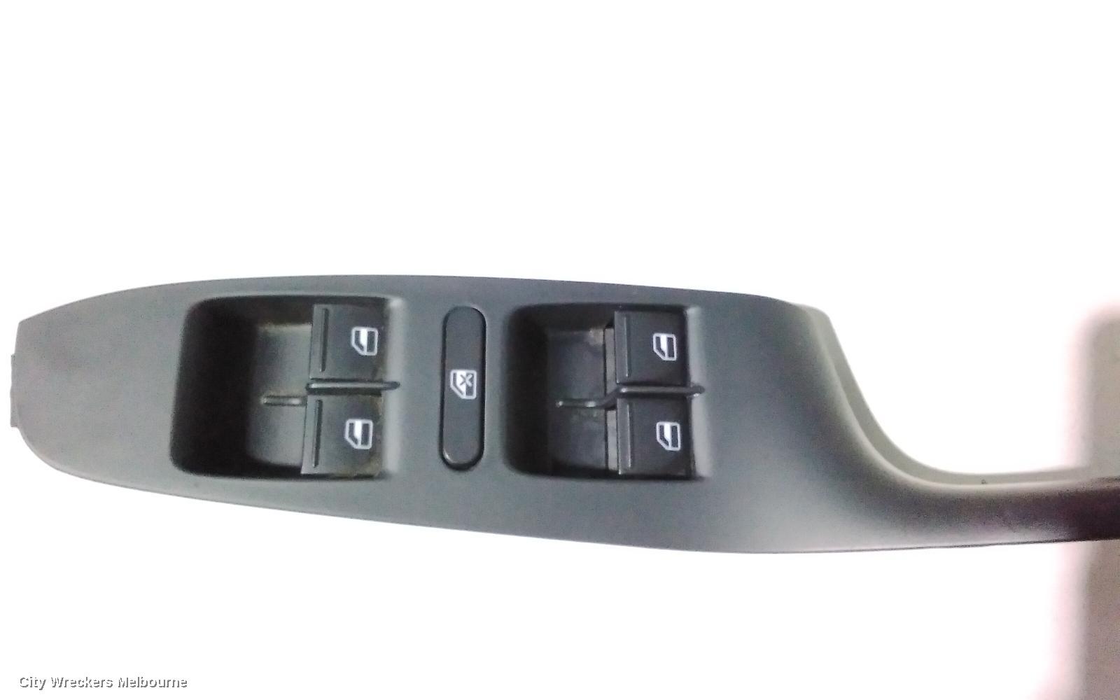 VOLKSWAGEN JETTA PWR DR WIND SWITCH, RH FRONT (MASTER SWITCH), 1B, 02/2011 - 12/2017