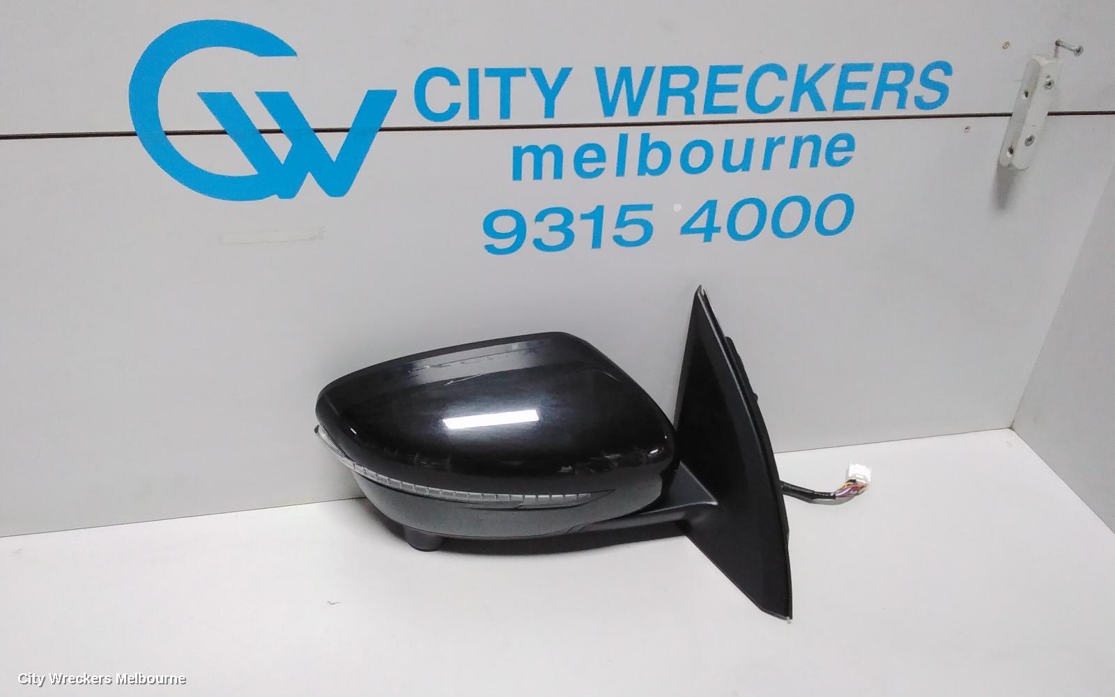 NISSAN QASHQAI RIGHT DOOR MIRROR, J11, TI/TL, POWER FOLD, W/ CAMERA TYPE, 06/2014 - 06/2017