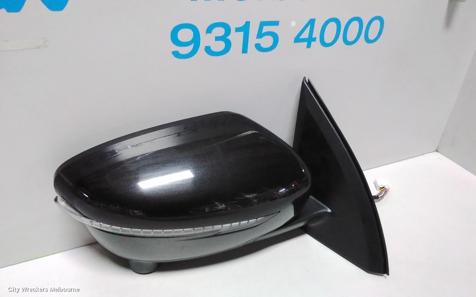 NISSAN QASHQAI RIGHT DOOR MIRROR, J11, TI/TL, POWER FOLD, W/ CAMERA TYPE, 06/2014 - 06/2017