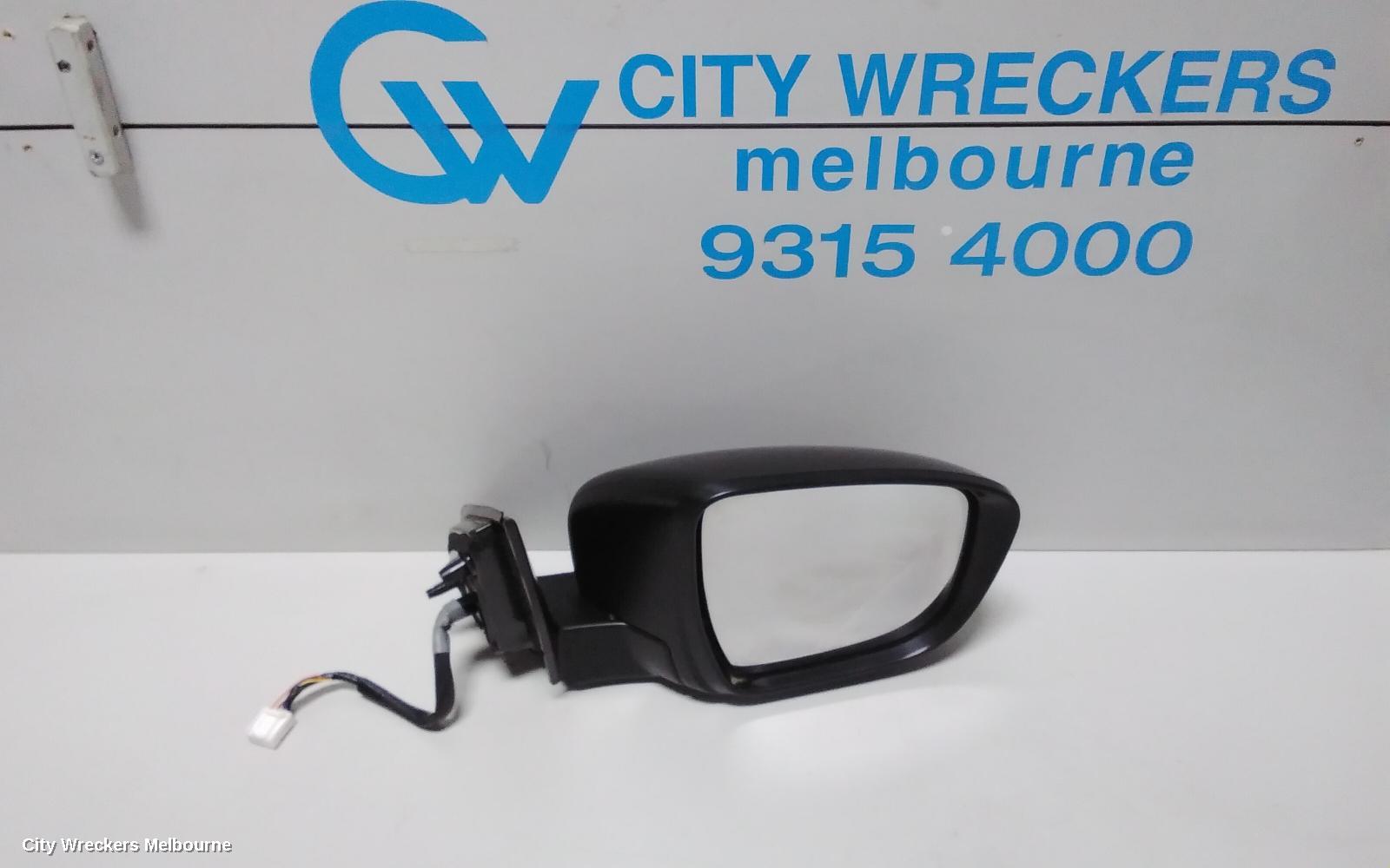 NISSAN QASHQAI RIGHT DOOR MIRROR, J11, TI/TL, POWER FOLD, W/ CAMERA TYPE, 06/2014 - 06/2017