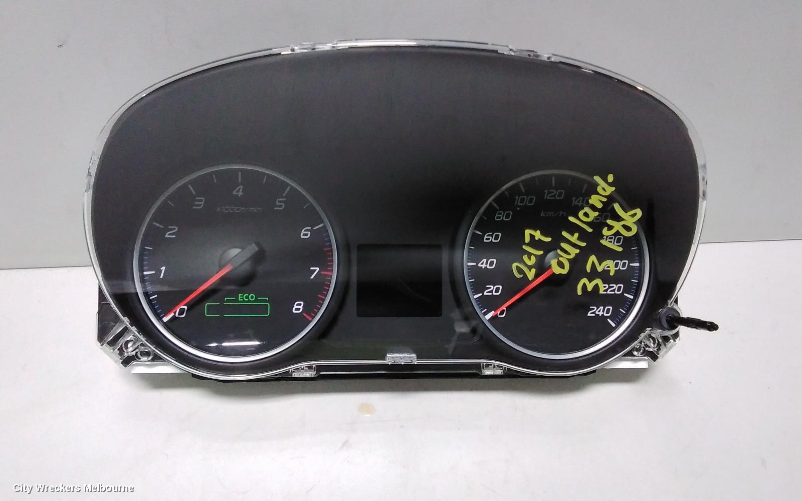 MITSUBISHI OUTLANDER INSTRUMENT CLUSTER, PETROL, PHEV, ZK, 07/2015 ONWARDS