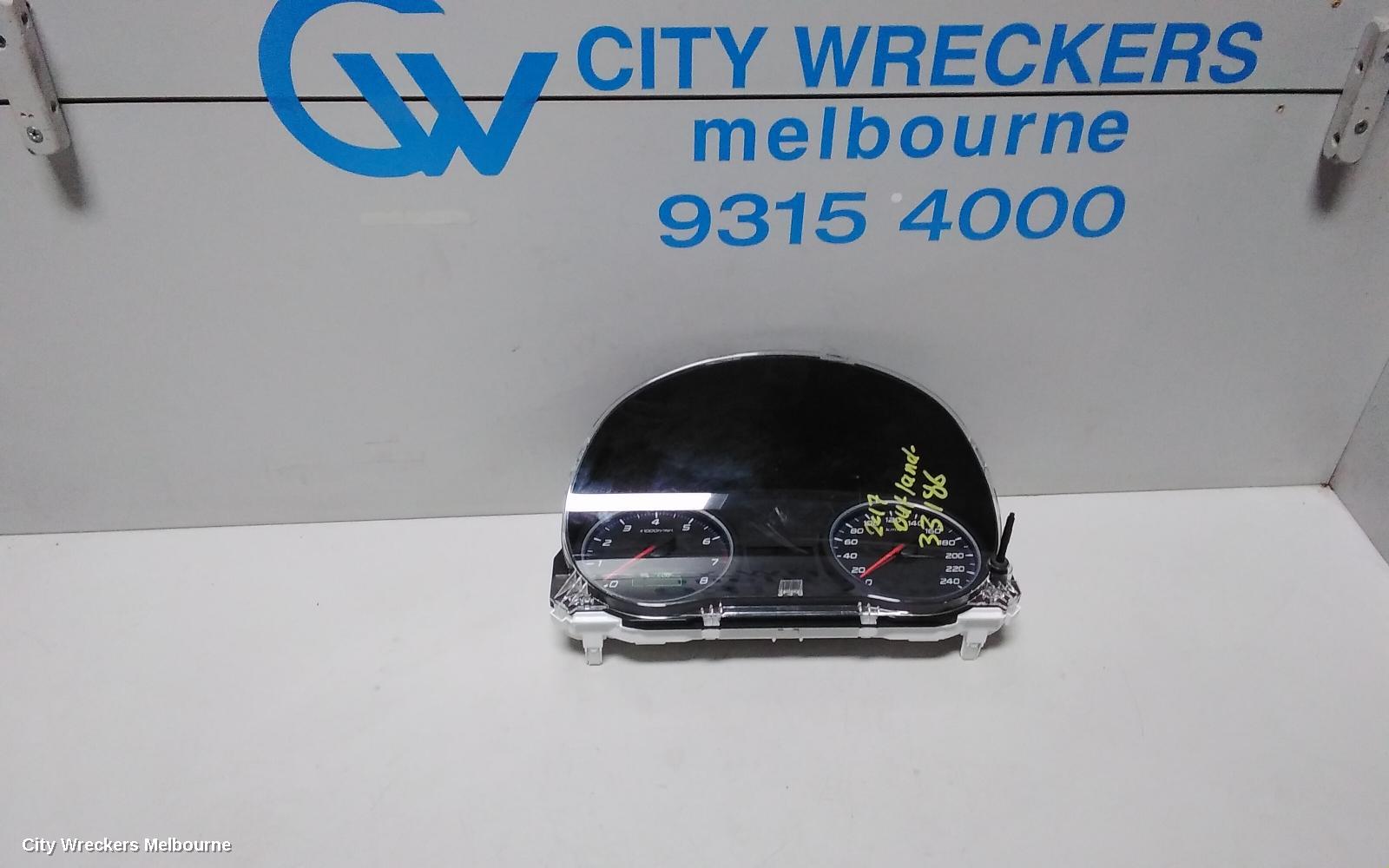 MITSUBISHI OUTLANDER INSTRUMENT CLUSTER, PETROL, PHEV, ZK, 07/2015 ONWARDS
