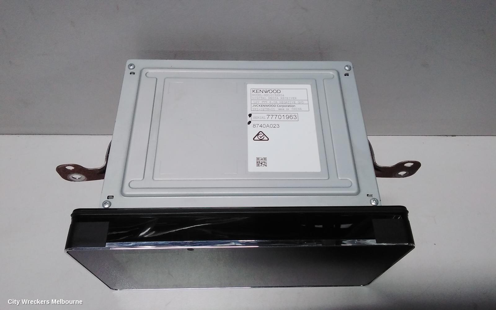 MITSUBISHI OUTLANDER RADIO/CD/DVD/SAT/TV, DISPLAY UNIT, NON SAT NAV TYPE, ZK-ZL, 08/2016 ONWARDS