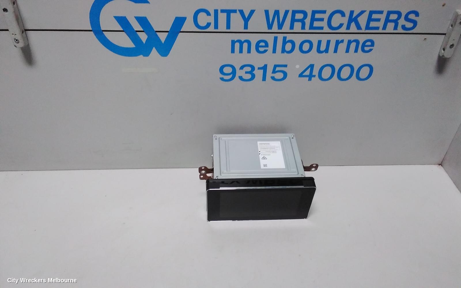 MITSUBISHI OUTLANDER RADIO/CD/DVD/SAT/TV, DISPLAY UNIT, NON SAT NAV TYPE, ZK-ZL, 08/2016 ONWARDS