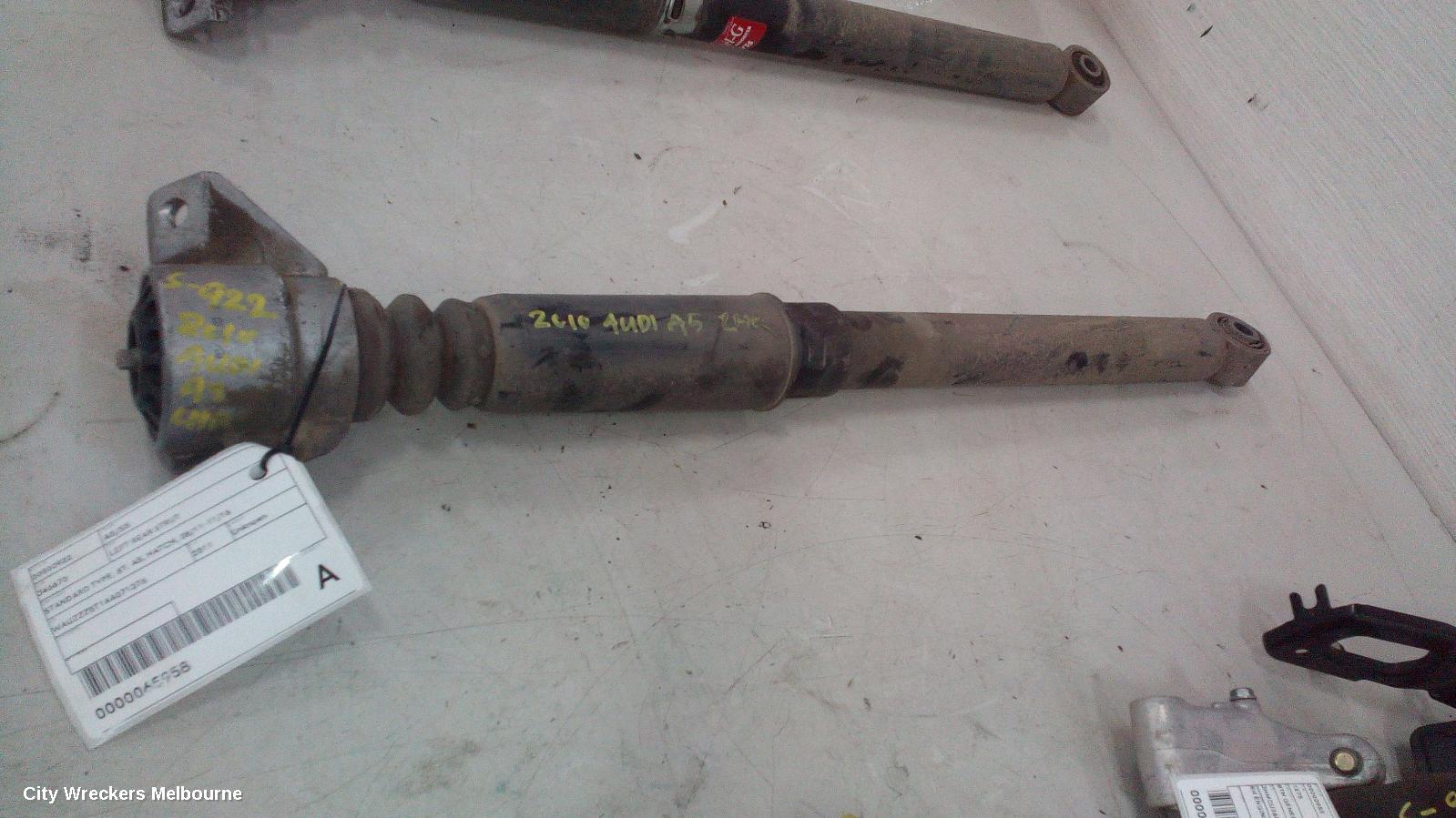 AUDI A5 LEFT REAR STRUT, STANDARD TYPE, 8T, A5, HATCH, 08/2011 - 11/2016