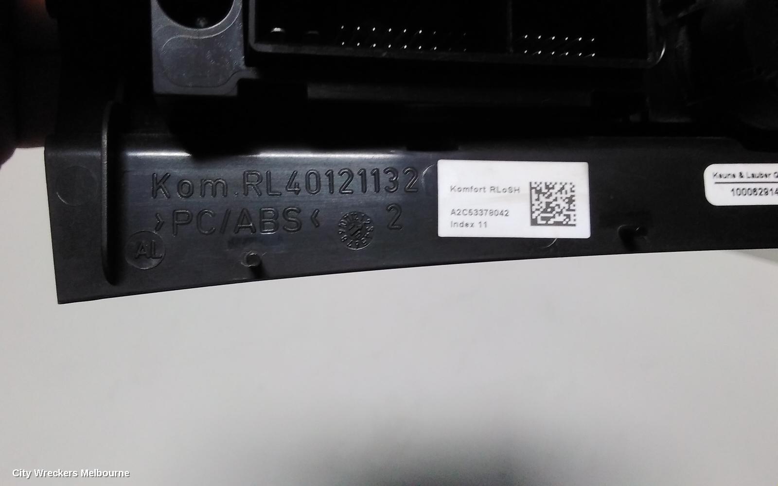AUDI A5 HEATER/AC CONTROLS, THREE ZONE CLIMATE CONTROL, 8T, HEATED TYPE, 10/2007 - 08/2011