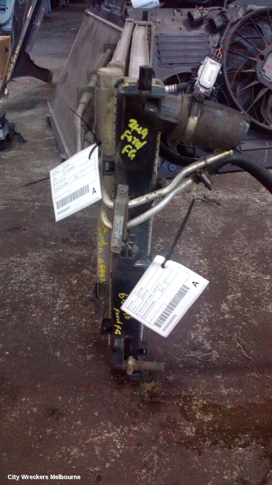 FORD FALCON RADIATOR, BF, AUTO, 4.0, NON TURBO, 10/2005 - 09/2010