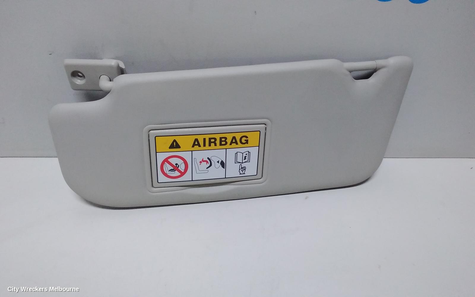 NISSAN QASHQAI SUNVISOR, J11, LH SIDE, BEIGE, 12/2013 - 07/2021