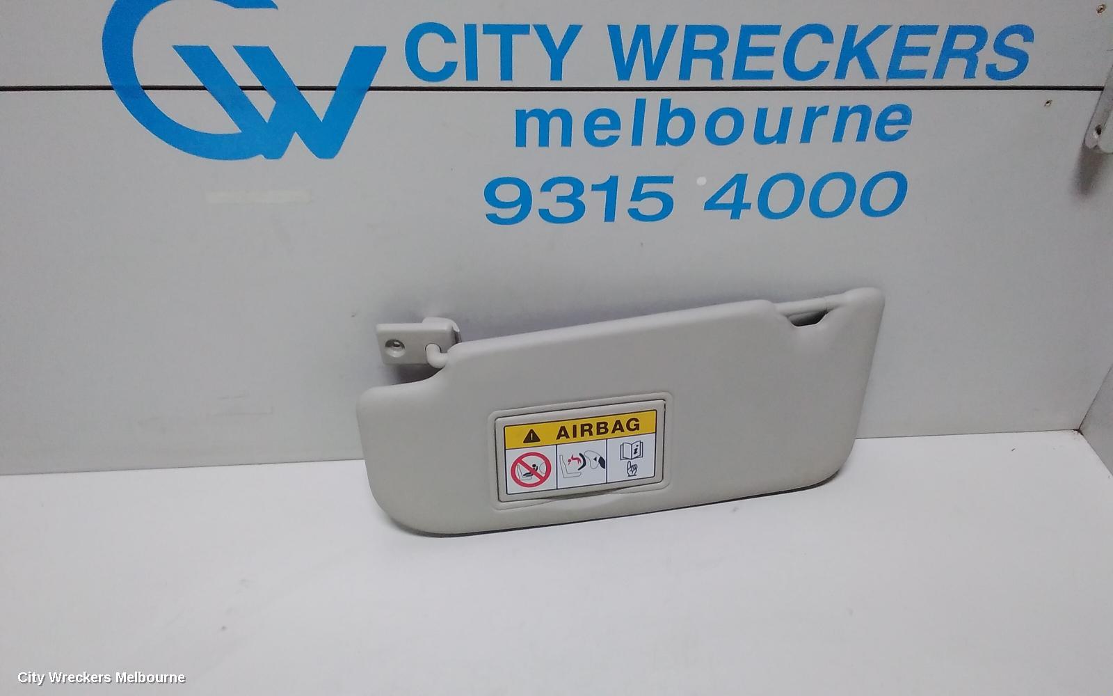 NISSAN QASHQAI SUNVISOR, J11, LH SIDE, BEIGE, 12/2013 - 07/2021