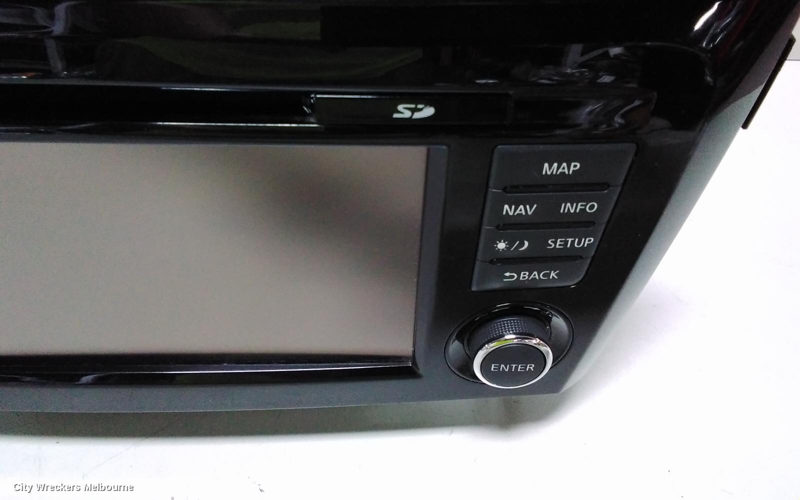 NISSAN QASHQAI RADIO/CD/DVD/SAT/TV, DISPLAY & HEAD UNIT, SAT NAV TYPE, J11, 06/2014 ONWARDS