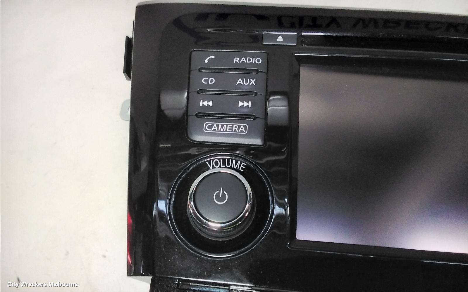 NISSAN QASHQAI RADIO/CD/DVD/SAT/TV, DISPLAY & HEAD UNIT, SAT NAV TYPE, J11, 06/2014 ONWARDS