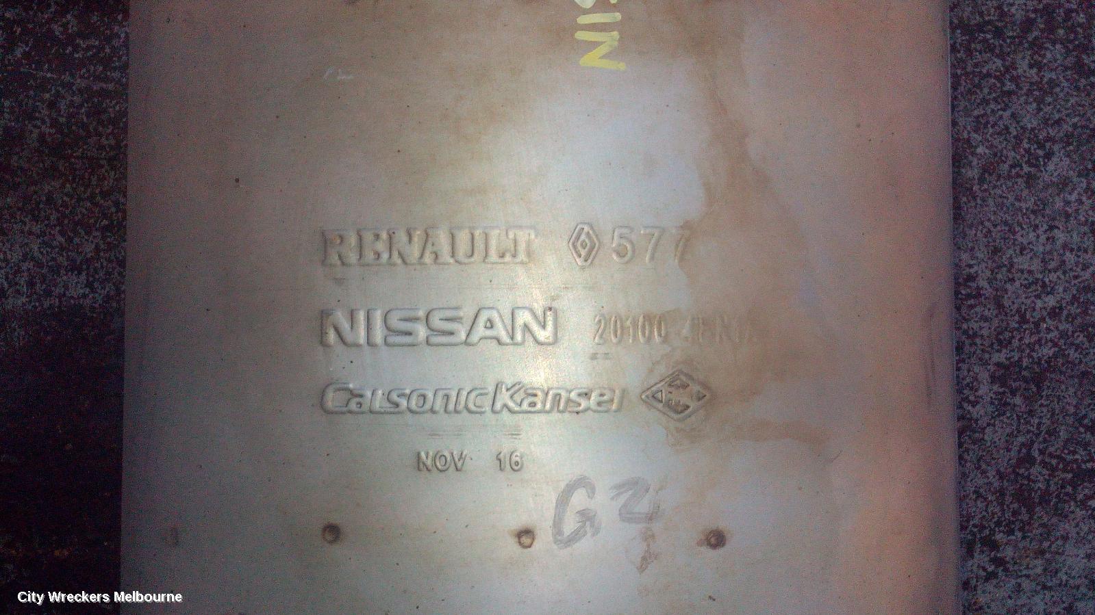 NISSAN QASHQAI EXHAUST SYSTEM, J11, 12/2013 - 07/2021