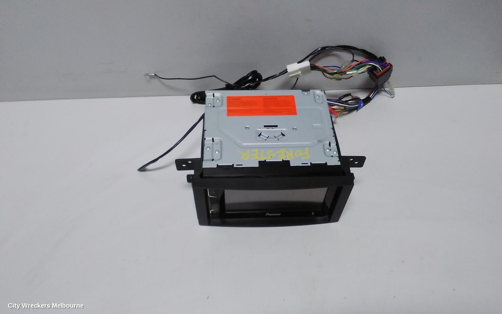 SUBARU FORESTER RADIO/CD/DVD/SAT/TV, AFTERMARKET, 02/2008 - 08/2012