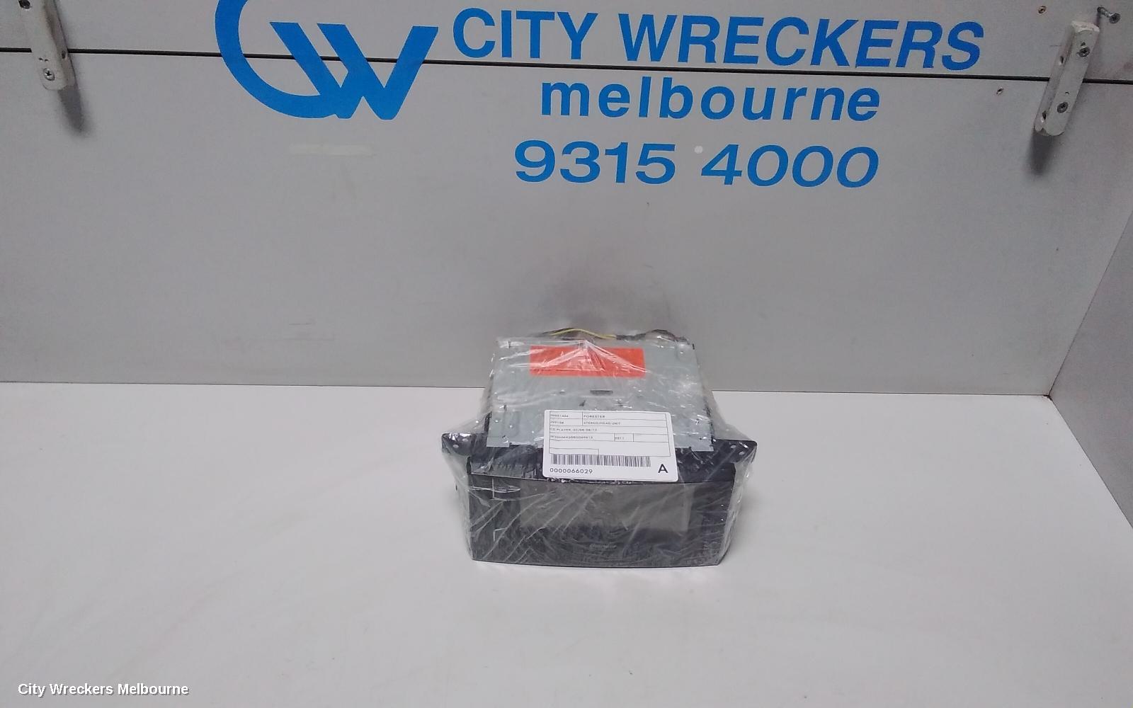 SUBARU FORESTER RADIO/CD/DVD/SAT/TV, AFTERMARKET, 02/2008 - 08/2012