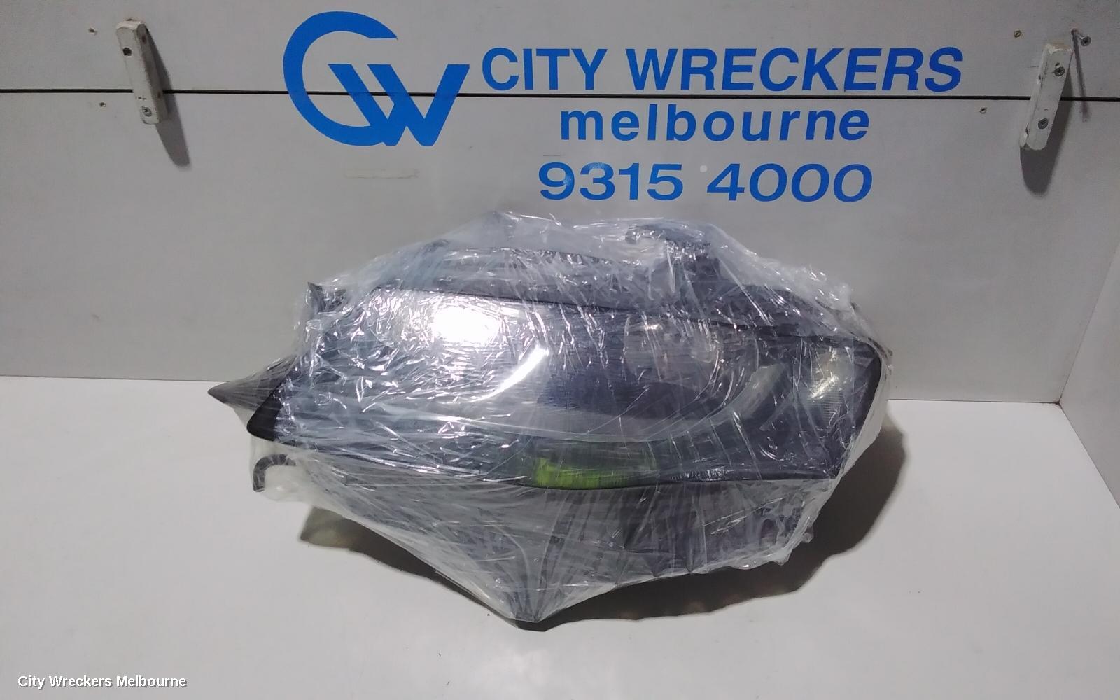 AUDI A4 LEFT HEADLAMP, B8 8K, HALOGEN TYPE, 02/2008 - 06/2012
