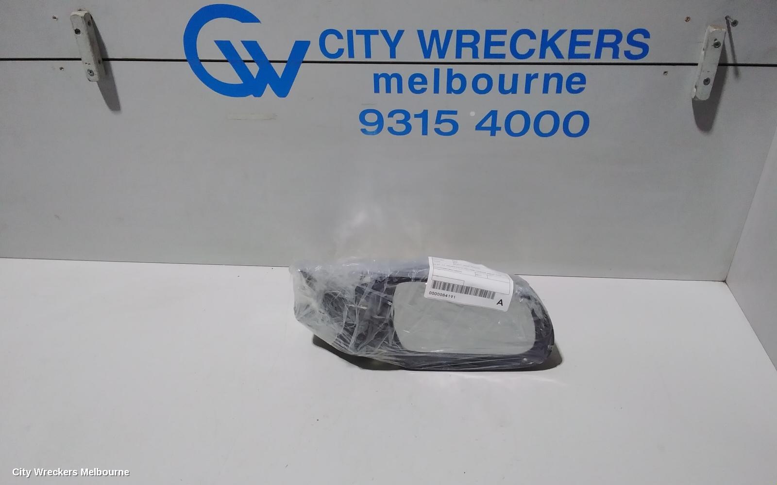 AUDI A4 RIGHT DOOR MIRROR, B8 8K, A4, POWER FOLD, NO LANE CHANGE ASSIST TYPE, 05/2009 - 09/2015