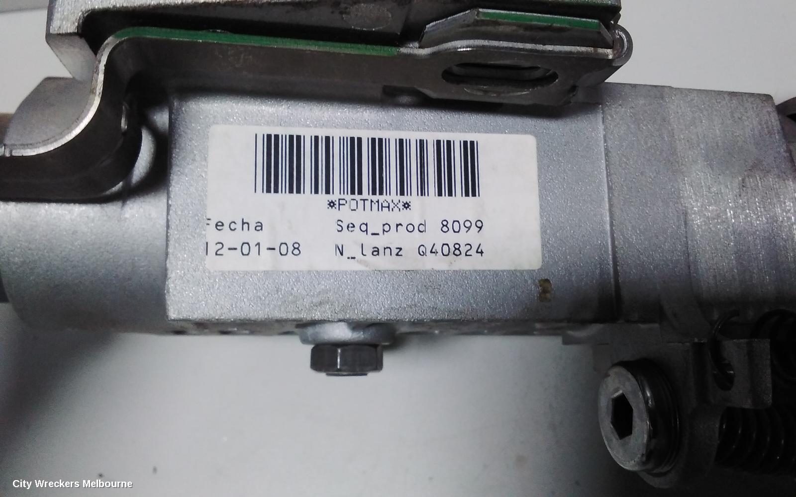 NISSAN NAVARA STEERING COLUMN, D40, NON TILT TYPE, 09/2005 - 08/2015