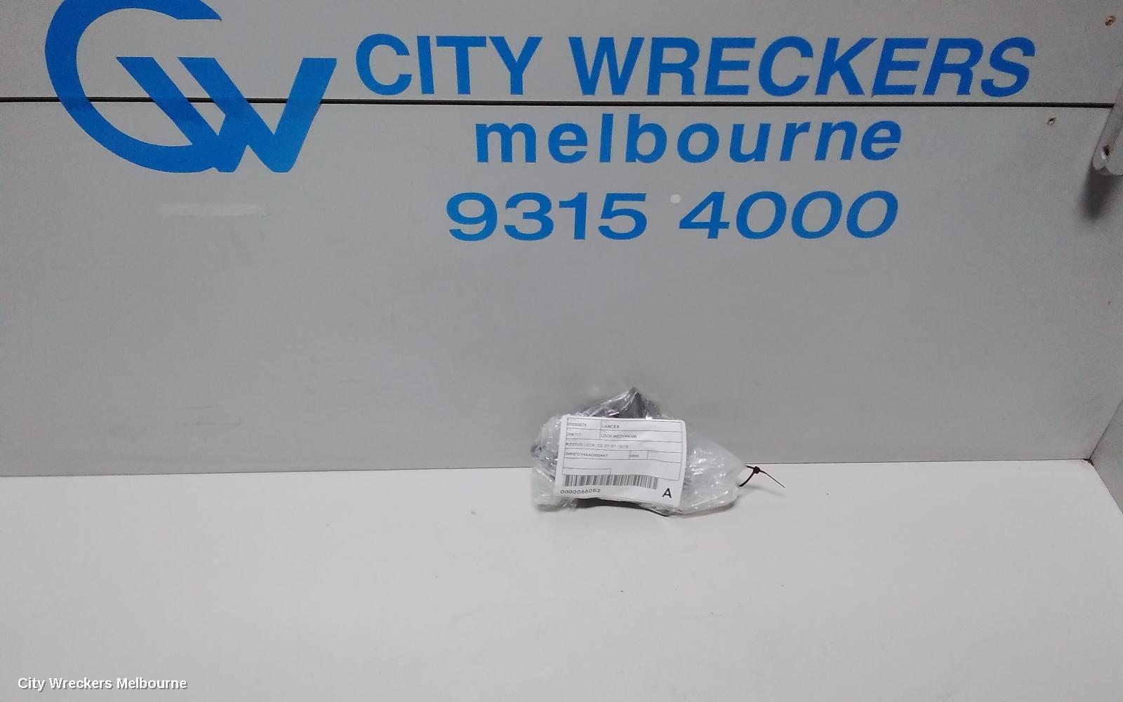 MITSUBISHI LANCER DOOR/BOOT/GATE LOCK, BOOTLID LOCK, CJ, 07/2007 - 10/2015