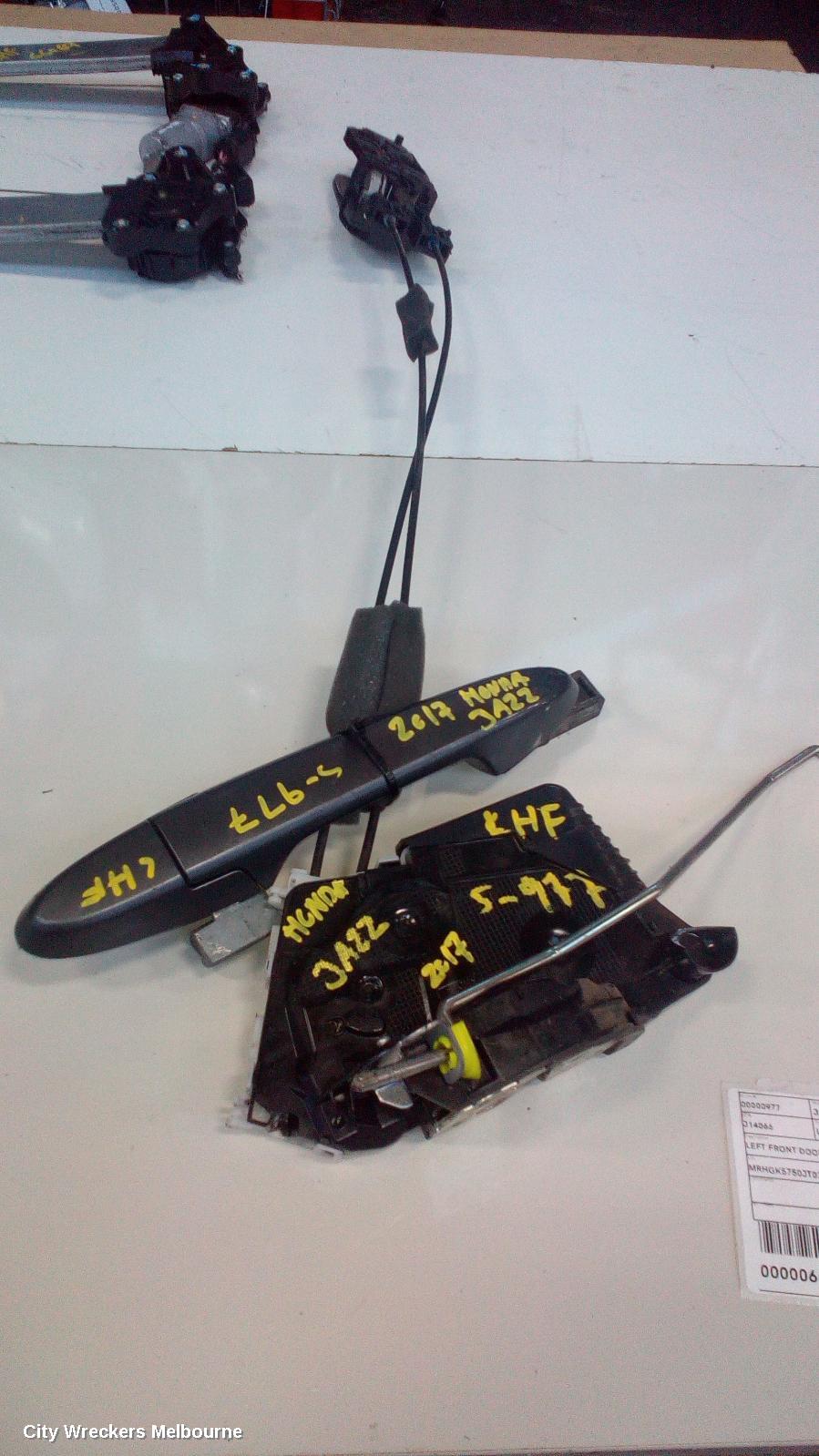 HONDA JAZZ DOOR/BOOT/GATE LOCK, LEFT FRONT DOOR LOCK, GF/GK, VTI, 07/2014 ONWARDS