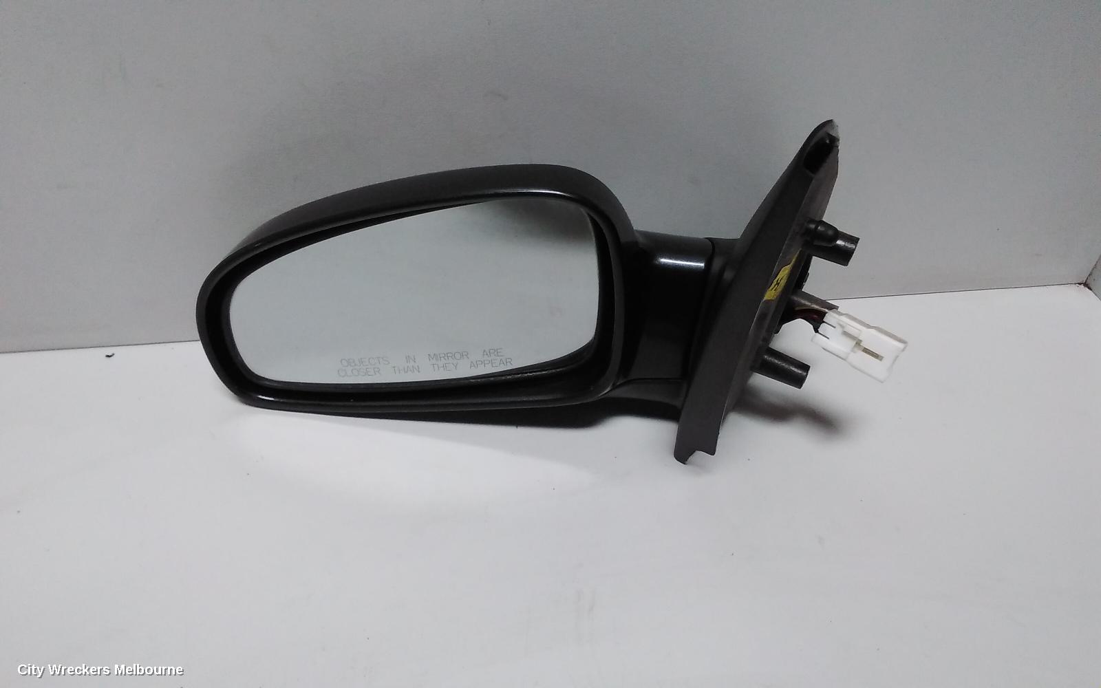 HOLDEN BARINA LEFT DOOR MIRROR, TK, HATCH, 12/2005 - 06/2008