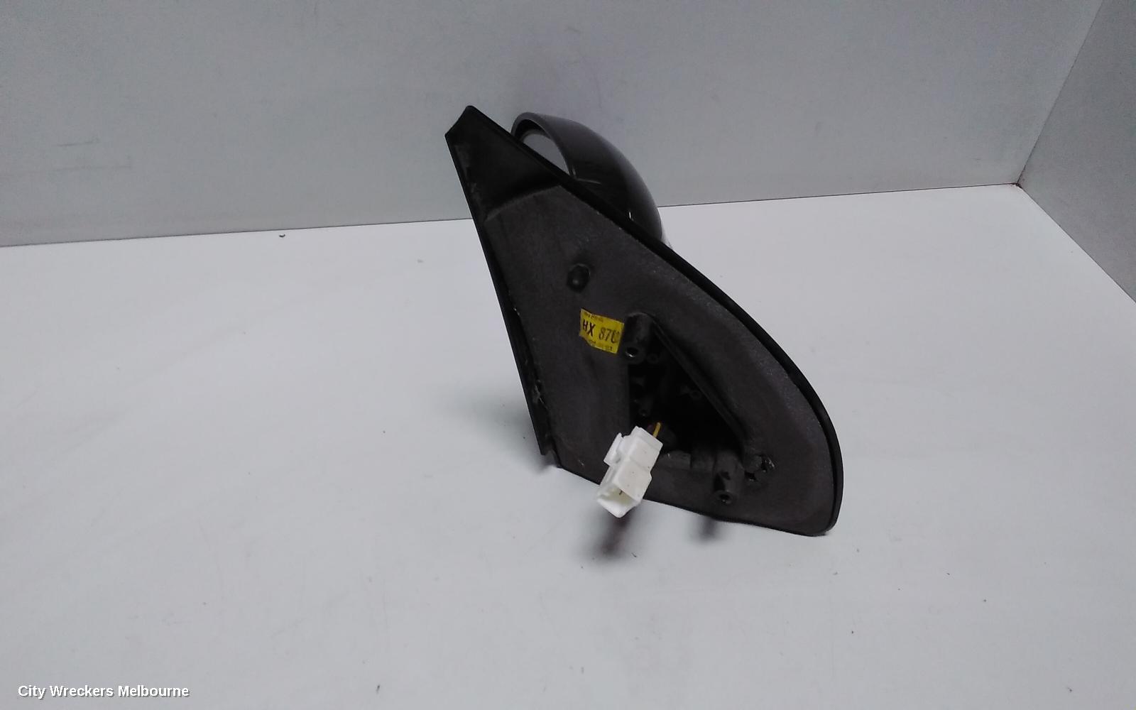 HOLDEN BARINA LEFT DOOR MIRROR, TK, HATCH, 12/2005 - 06/2008