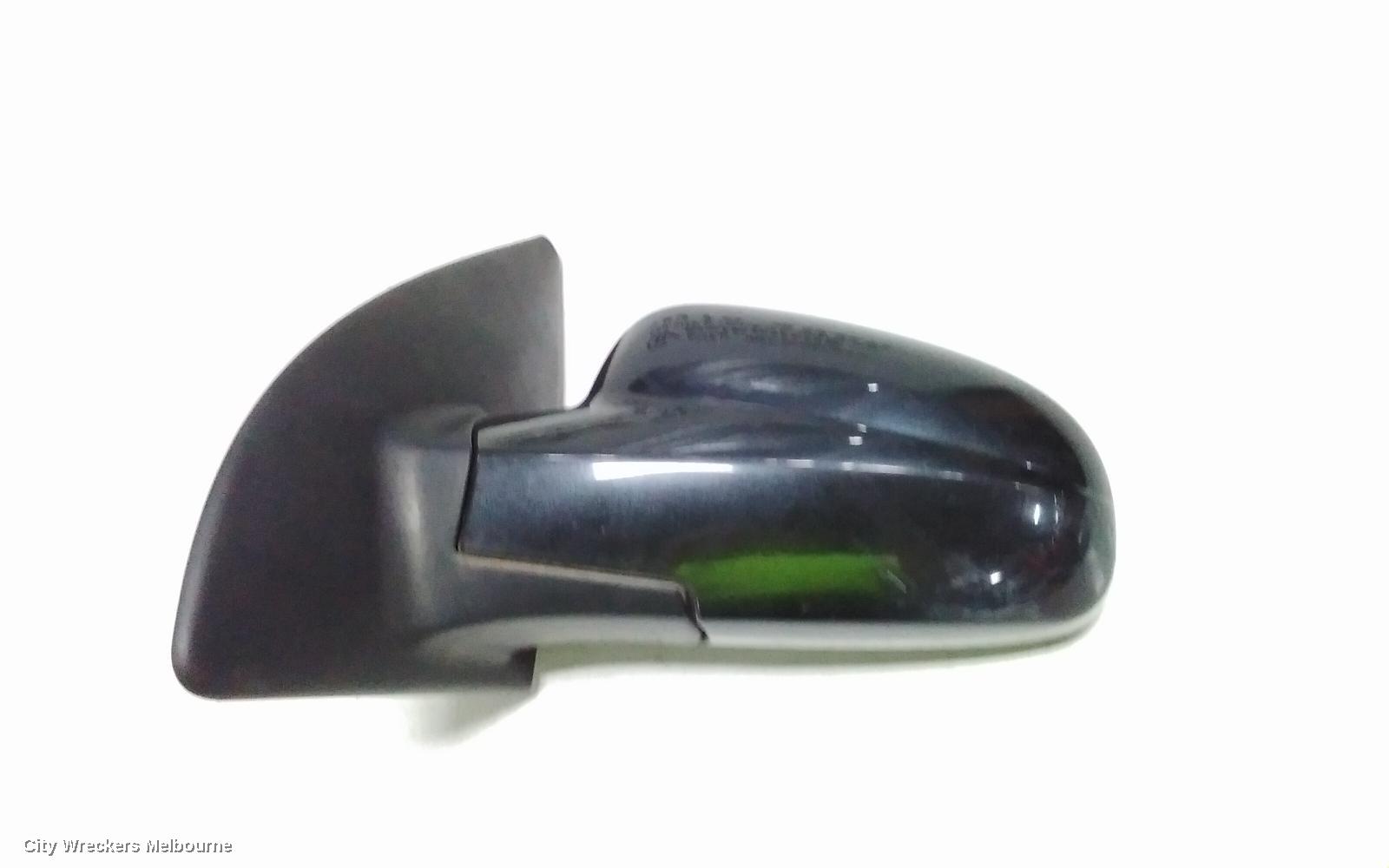 HOLDEN BARINA LEFT DOOR MIRROR, TK, HATCH, 12/2005 - 06/2008
