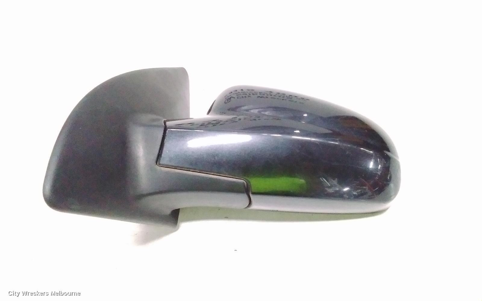 HOLDEN BARINA LEFT DOOR MIRROR, TK, HATCH, 12/2005 - 06/2008