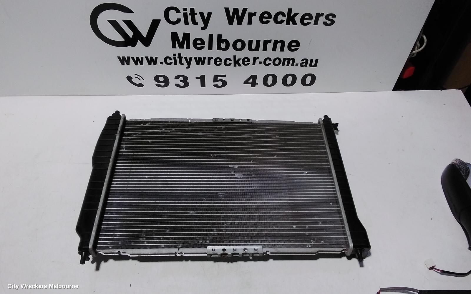 HOLDEN BARINA RADIATOR, MANUAL, 1.6 F16D3, TK, 12/2005 - 06/2008