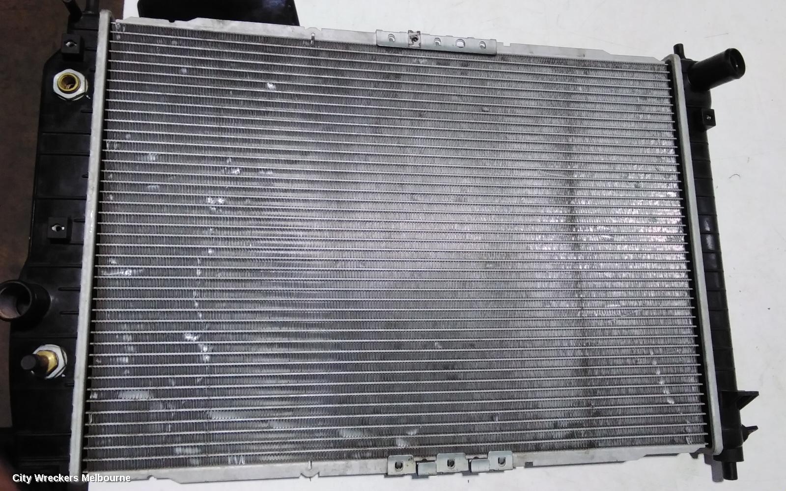HOLDEN BARINA RADIATOR, MANUAL, 1.6 F16D3, TK, 12/2005 - 06/2008