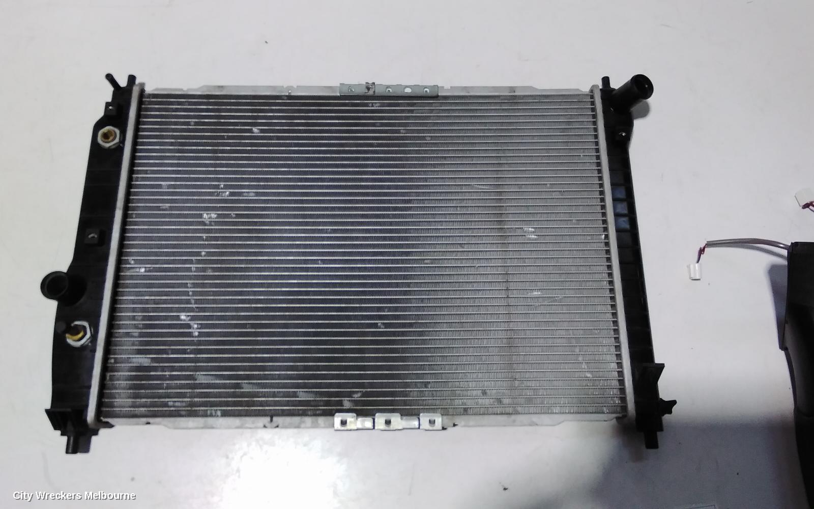 HOLDEN BARINA RADIATOR, MANUAL, 1.6 F16D3, TK, 12/2005 - 06/2008