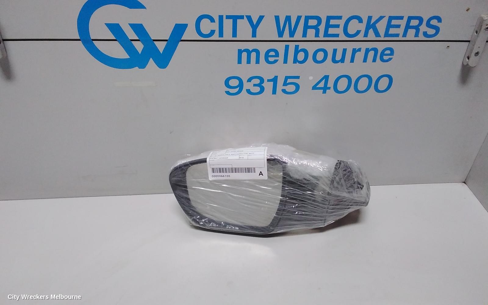 NISSAN QASHQAI LEFT DOOR MIRROR, J11, ST, MANUAL FOLD, NON CAMERA TYPE, 07/2017 - 07/2021