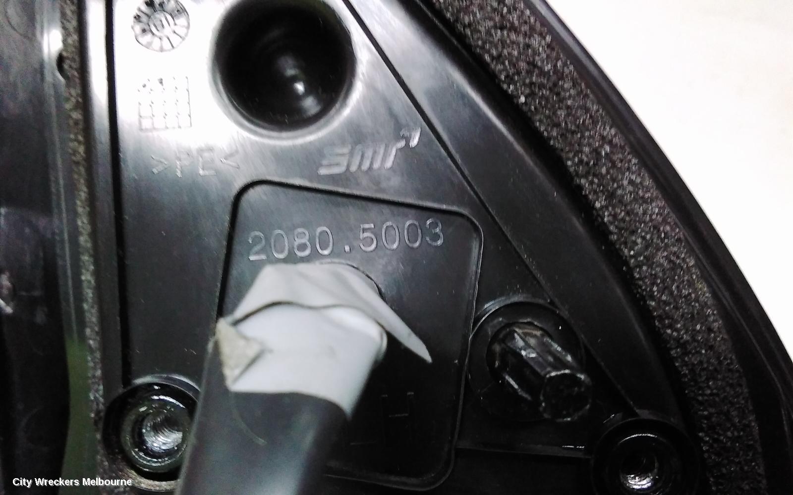NISSAN QASHQAI LEFT DOOR MIRROR, J11, ST, MANUAL FOLD, NON CAMERA TYPE, 07/2017 - 07/2021