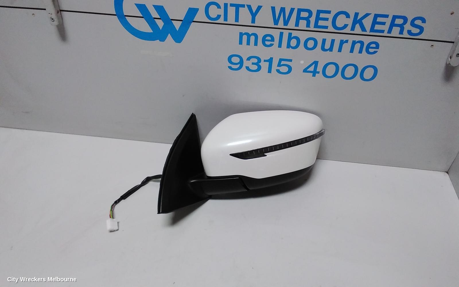 NISSAN QASHQAI LEFT DOOR MIRROR, J11, ST, MANUAL FOLD, NON CAMERA TYPE, 07/2017 - 07/2021