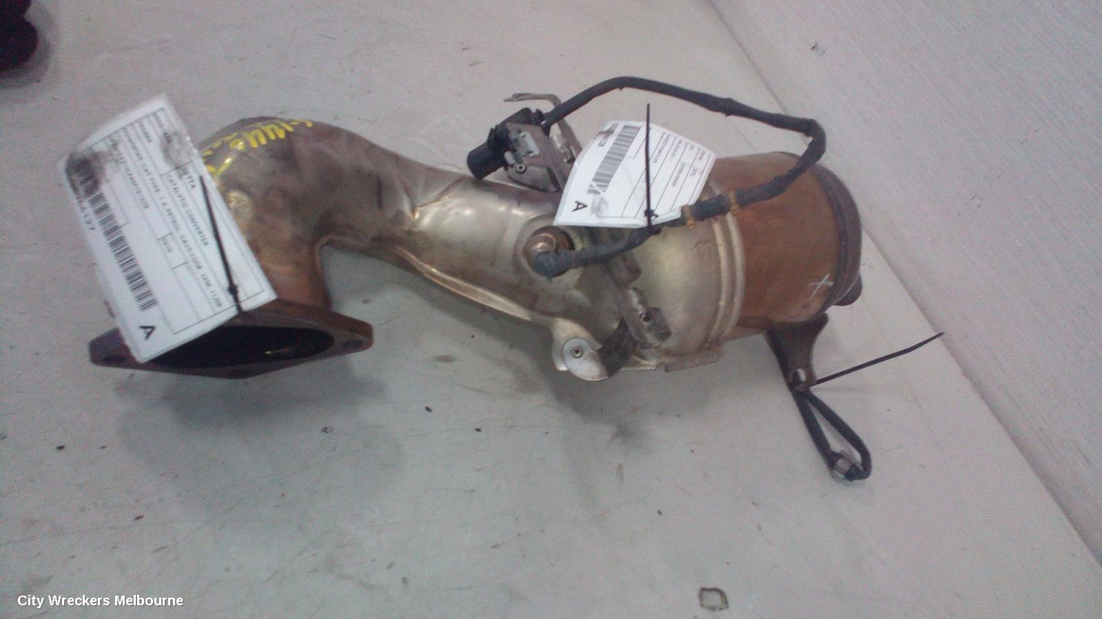 VOLKSWAGEN JETTA CATALYTIC CONVERTER, DOWNPIPE-CAT TYPE, 1.4, PETROL, CAVD CODE, 1KM, 11/2008 - 07/2011