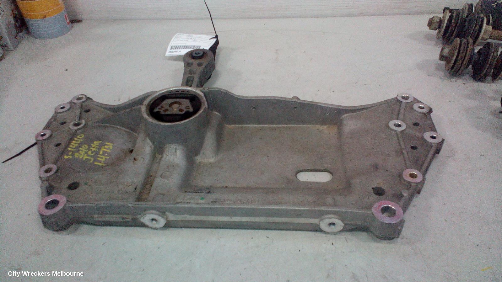 VOLKSWAGEN JETTA FRT XMEMBER/CRADLE, FRONT CROSSMEMBER, 1KM, 02/2006 - 07/2011