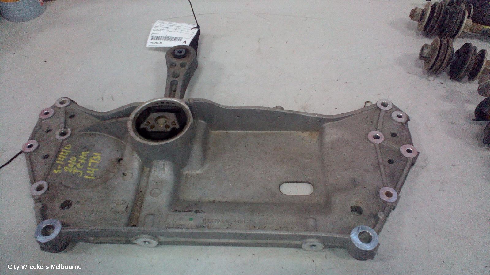 VOLKSWAGEN JETTA FRT XMEMBER/CRADLE, FRONT CROSSMEMBER, 1KM, 02/2006 - 07/2011