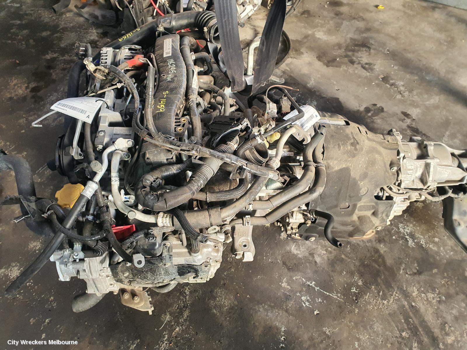SUBARU OUTBACK ENGINE, DIESEL, 2.0, EE20, TURBO, 6TH GEN, 08/2014 ONWARDS